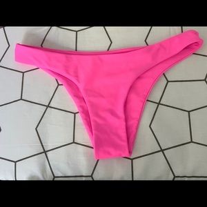 Hot pink Cheeky Zaful Bikini Bottoms
